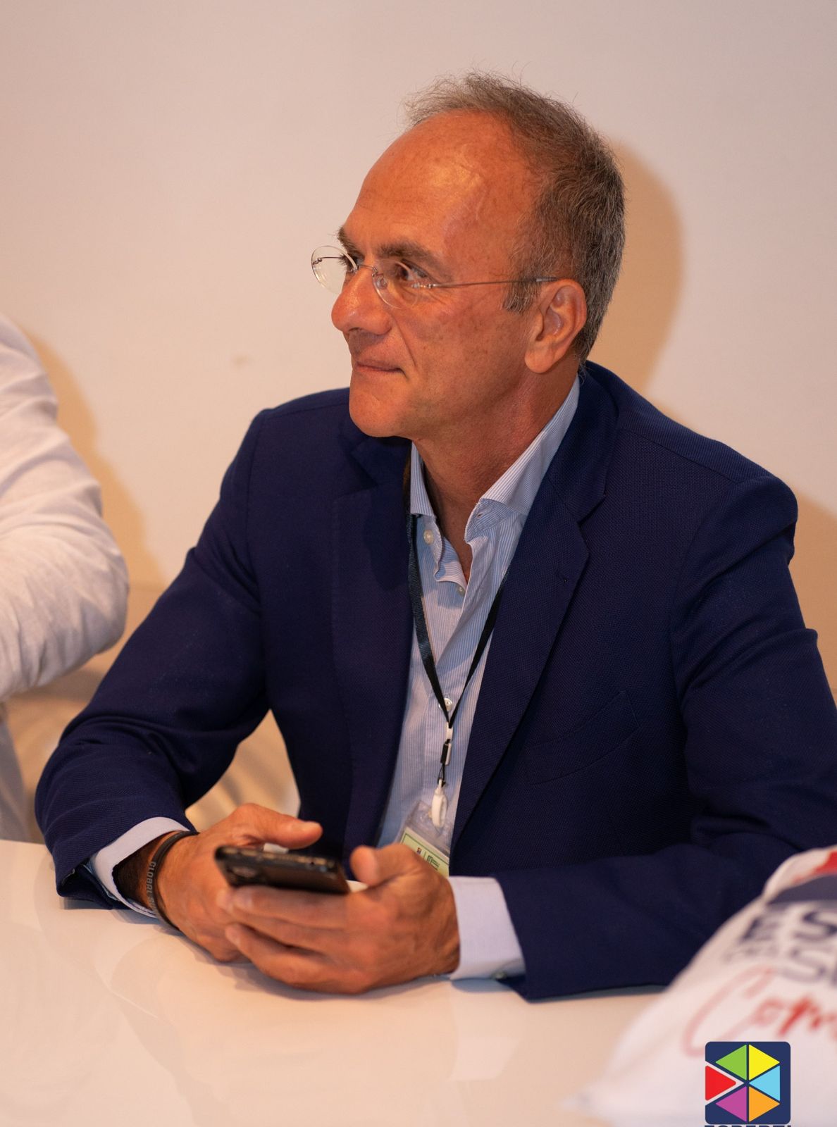 Professionista durante lo speed date