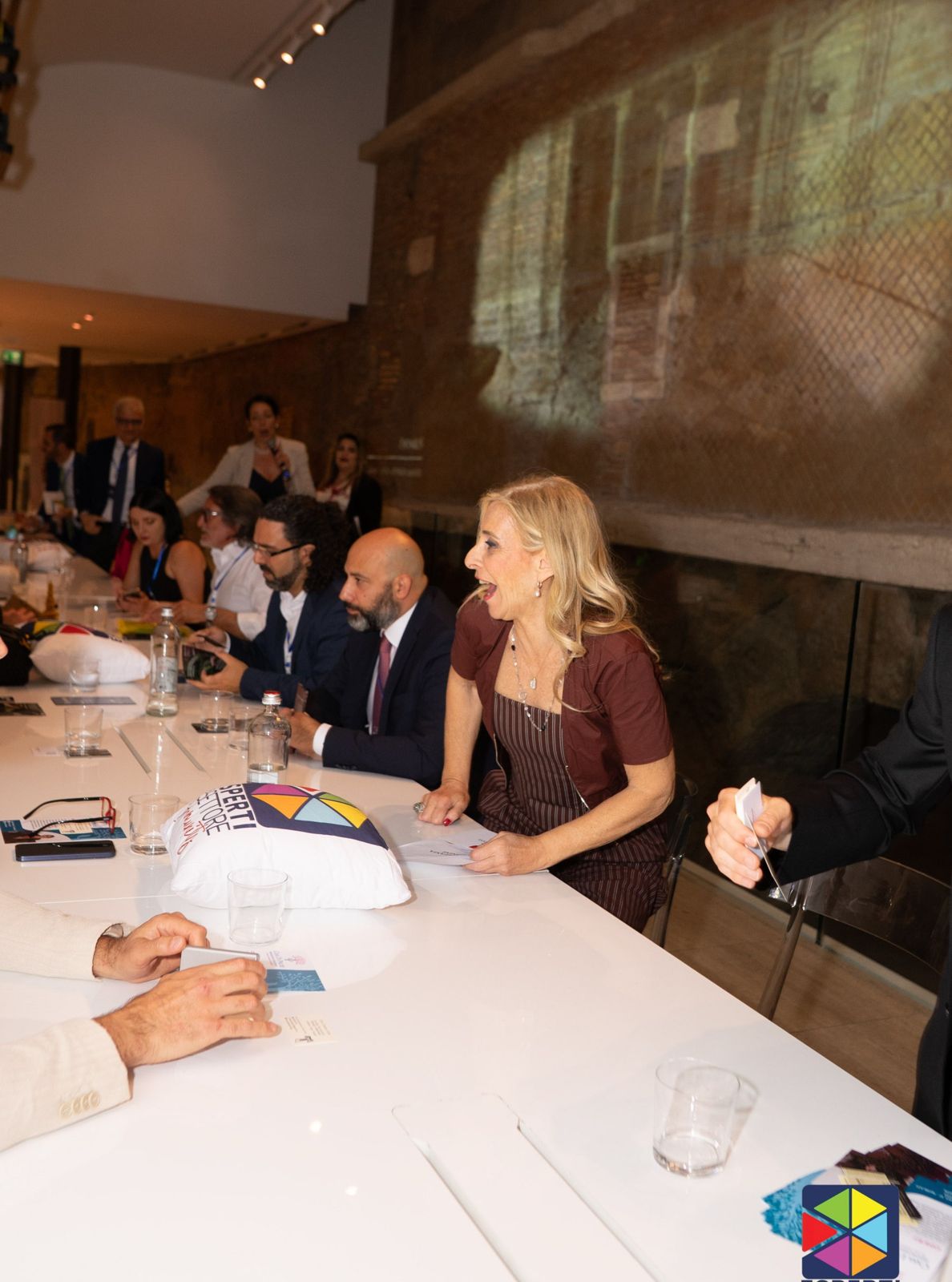 Sala dell'evento alla Rinascente